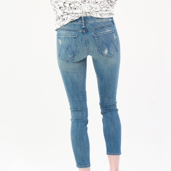MOTHER The Looker Cropped Skinny Jean